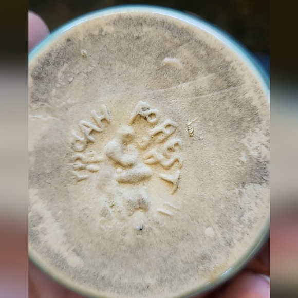 Rare Pisgah Forest Pottery Mini Covered Sugar Bowl and Creamer Set - Picture 16 of 16